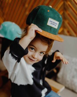 Casquette Daim – VERT FONCE