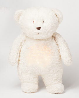 Peluche Lumière-Sons – Ours Organique COTON