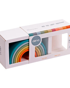 Jouets déstructurés – Dëna rainbow 6x nature