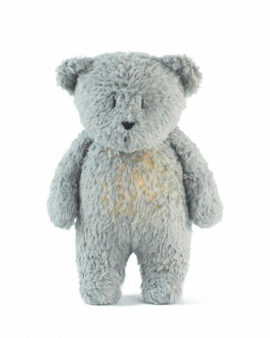 Peluche Lumière-Sons – Ours Organique GRIS