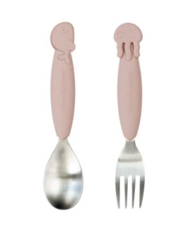Ensemble cuillère & fourchette – Friends ROSE
