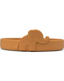 Assiette en silicone – Peekaboo éléphant MOUTARDE