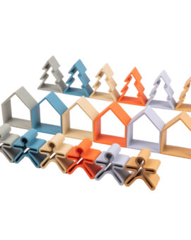 Personnages, Maisons, Arbres – DENA