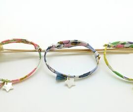 Bracelet nacre étoile – ROSE
