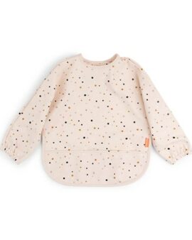 Bavoir à manches – Happy dots Powder