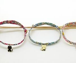 Bracelet chat – ROUGE ou BLEU