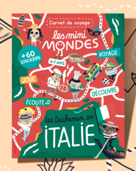 Le carnet de voyage d’Italie- Dès 4 ans