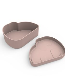 Boîte à lunch pour enfants – Eléphant ROSE